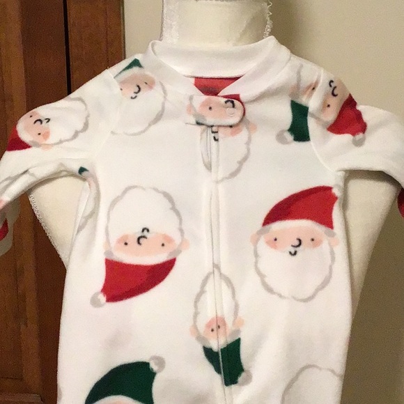 NWT: Carter’s Christmas Onesie PJs - Picture 3 of 4
